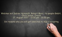 Six Reasons why you will get addicted to SQLcl scripting